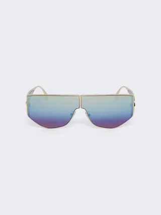 Universal Sunglasses Gold & Blue