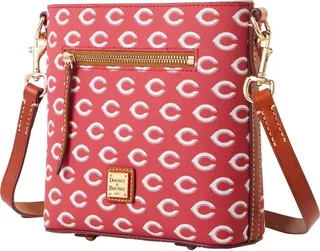 Women's Dooney & Bourke Cincinnati Reds Signature Small Zip Crossbody