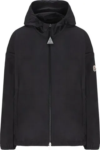 Moncler Logo Patch Long-Sleeved Jacket
