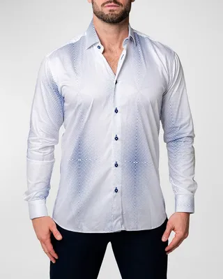 Men's Fibonacci Vivid Sport Shirt