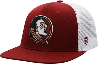 Men's Top of the World Garnet Florida State Seminoles Classic Snapback Hat