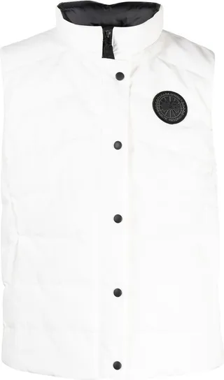 Freestyle down-filled vest