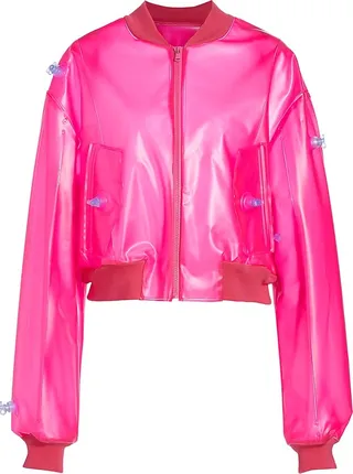 PVC Bomber Jacket