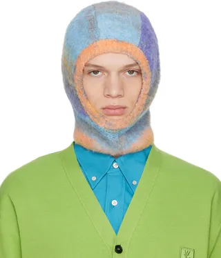 Wooyoungmi Multicolor Knit Balaclava