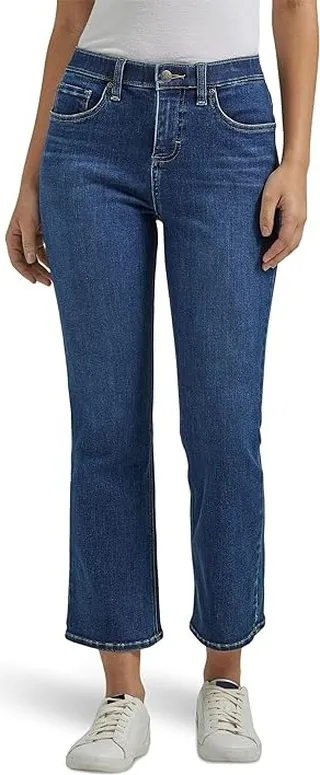 Lee Ultra Lux Demi Boot Crop (Eclipse) Women's Casual Pants