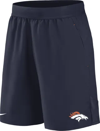 Nike Men's Dri-FIT Stretch (NFL Denver Broncos) Shorts in Blue