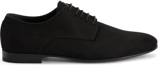 Leather Lace-Up Loafers