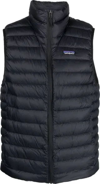 Logo-Patch Feather-Down Gilet