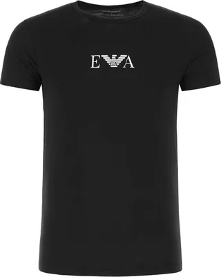 Emporio Armani Two-Pack Of Logo Monogram Underwear T-Shirts