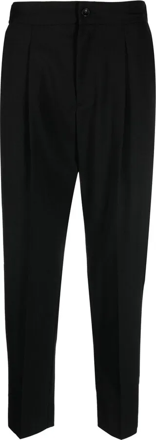 Cropped Tailored Trousers