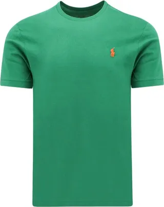 Polo Ralph Lauren Logo Embroidered Round Neck T-Shirt