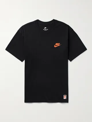 Sportswear Sole Food Logo-Print Cotton-Jersey T-Shirt