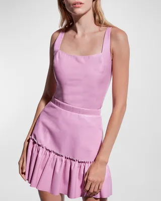 Clementine Recycled Leather Tank Top