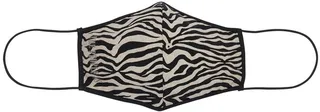 Zebra Print Face Mask