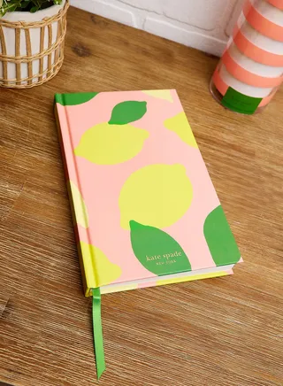 Paper Wrapped Journal, Lemon Toss