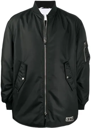Oversized Bomber Jacket