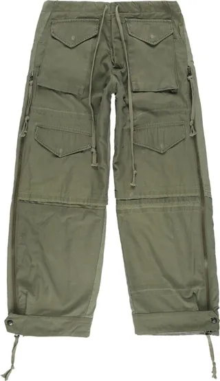 Straight-Leg Cotton Cargo Pants