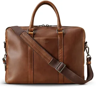 Navigator Leather Computer Briefcase