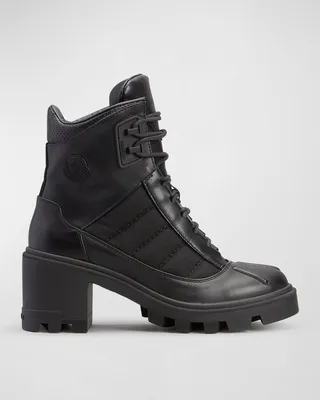 Carol Leather Ankle Booties