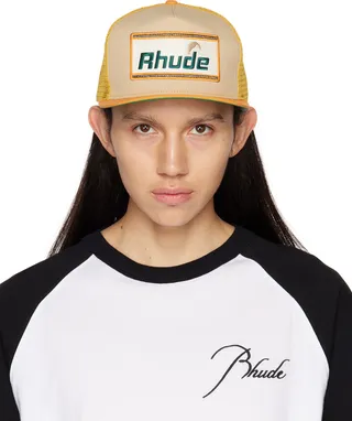Rhude Orange Cheval Cap