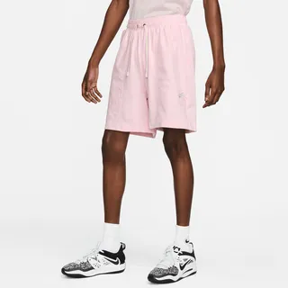 Nike Men's Kevin Durant 8" Fleece Basketball Shorts in Pink