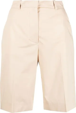Tailored High-Waist Shorts
