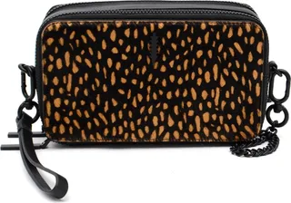 Genuine Calf Hair & Leather Crossbody Bag