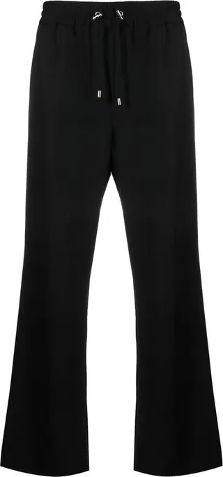 Pyjama-Style Wide-Leg Trousers