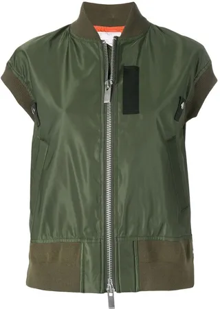 Shortsleeved Bomber Jacket