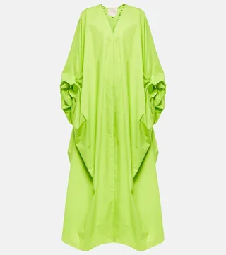 Violeta cotton poplin gown