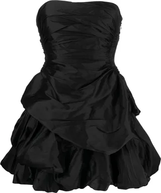 Daybreak ruffled strapless minidress