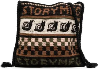 Stash crochet shoulder bag