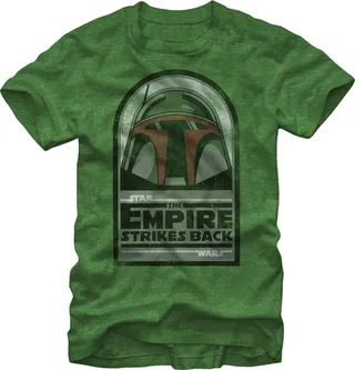 Men's Star Wars Boba Fett T-Shirt - Kelly Heather - Large