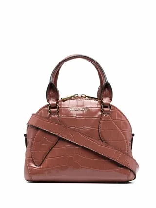 Embossed-Crococile Tote Bag