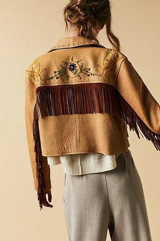 Olivia Leather Jacket by Bali at Free People