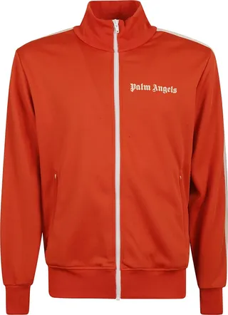 Logo Printed Long-sleeved Track Jacket