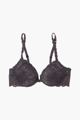 Never Say Never lace push-up bra