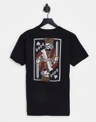 Vans Full Deck t-shirt in black
