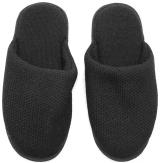 Portolano Ladies Slippers In Honeycomb Stitch