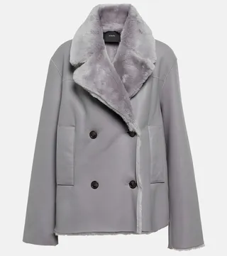 Calla shearling-lined jacket