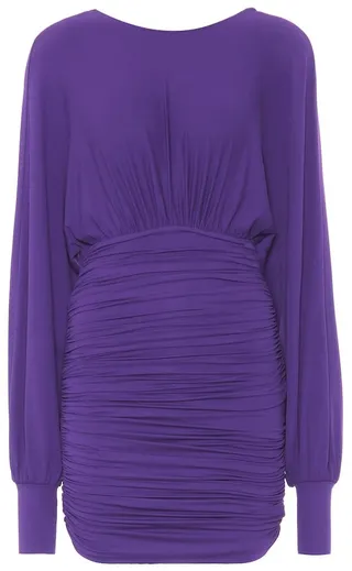 Stretch-jersey minidress