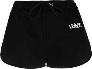 Logo-Embroidered Track Shorts