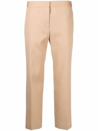 High-Waisted Press-Crease Trousers