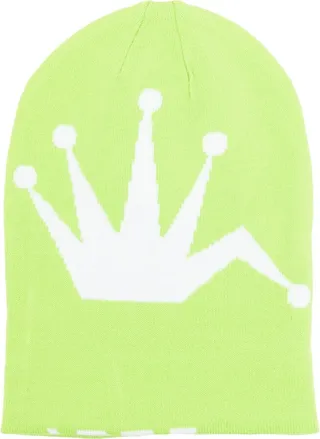 Crown-logo knitted beanie