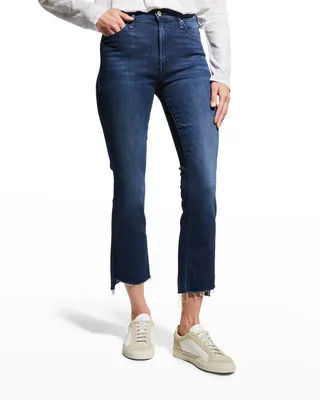 The Insider Cropped Step Fray Bootcut Jeans