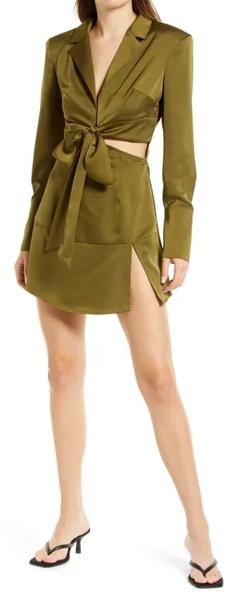 Long Sleeve Minidress