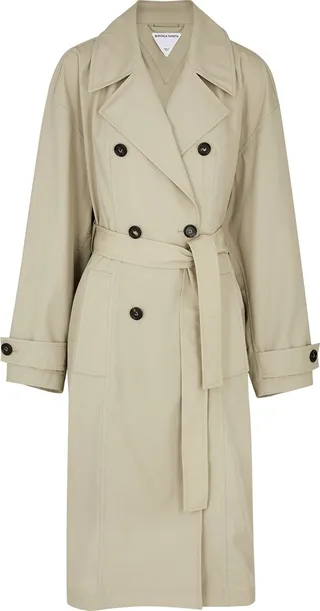 Bottega Veneta Cotton-blend Trench Coat