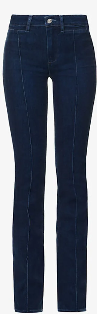 Womens Joan Laurel Canyon Mid-rise Bootcut Stretch-denim Jeans