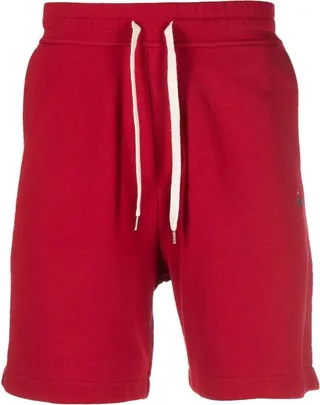 Organic-Cotton Logo-Patch Shorts