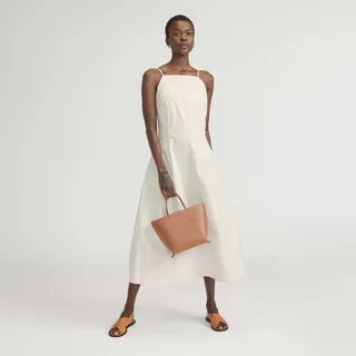 The Structured Cotton Bell Dress